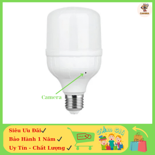 Camera ngụy trang bóng đèn