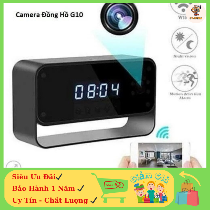 Thêm tiêu đề phụ (29) Camera Đồng Hồ Để Bàn G10