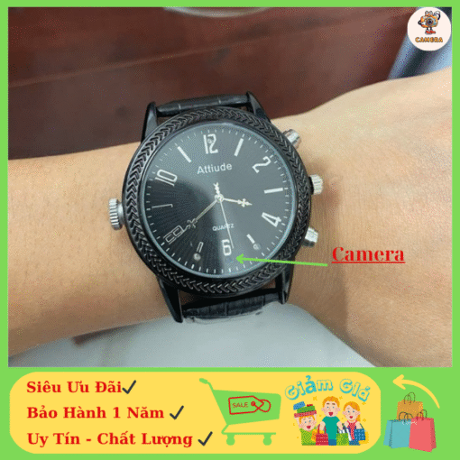 camera đồng hồ đeo tay