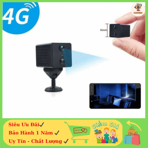 Camera 4G Siêu Nhỏ X7D