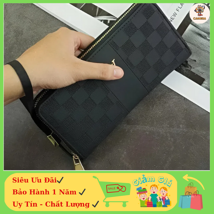 Thêm tiêu đề phụ (75) Camera ngụy trang ví da cầm tay nam