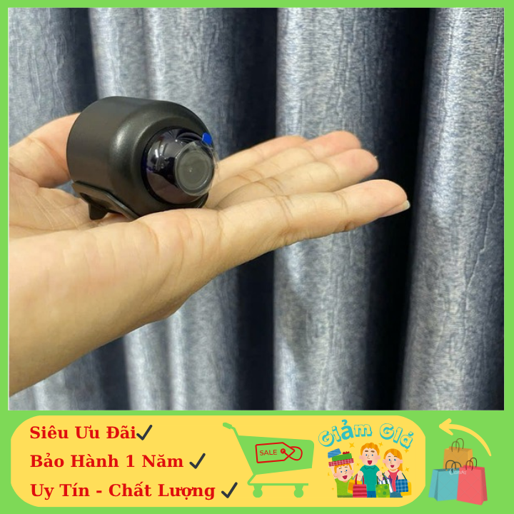 Thêm tiêu đề phụ (77) Camera siêu nhỏ Wifi X5 quay đêm